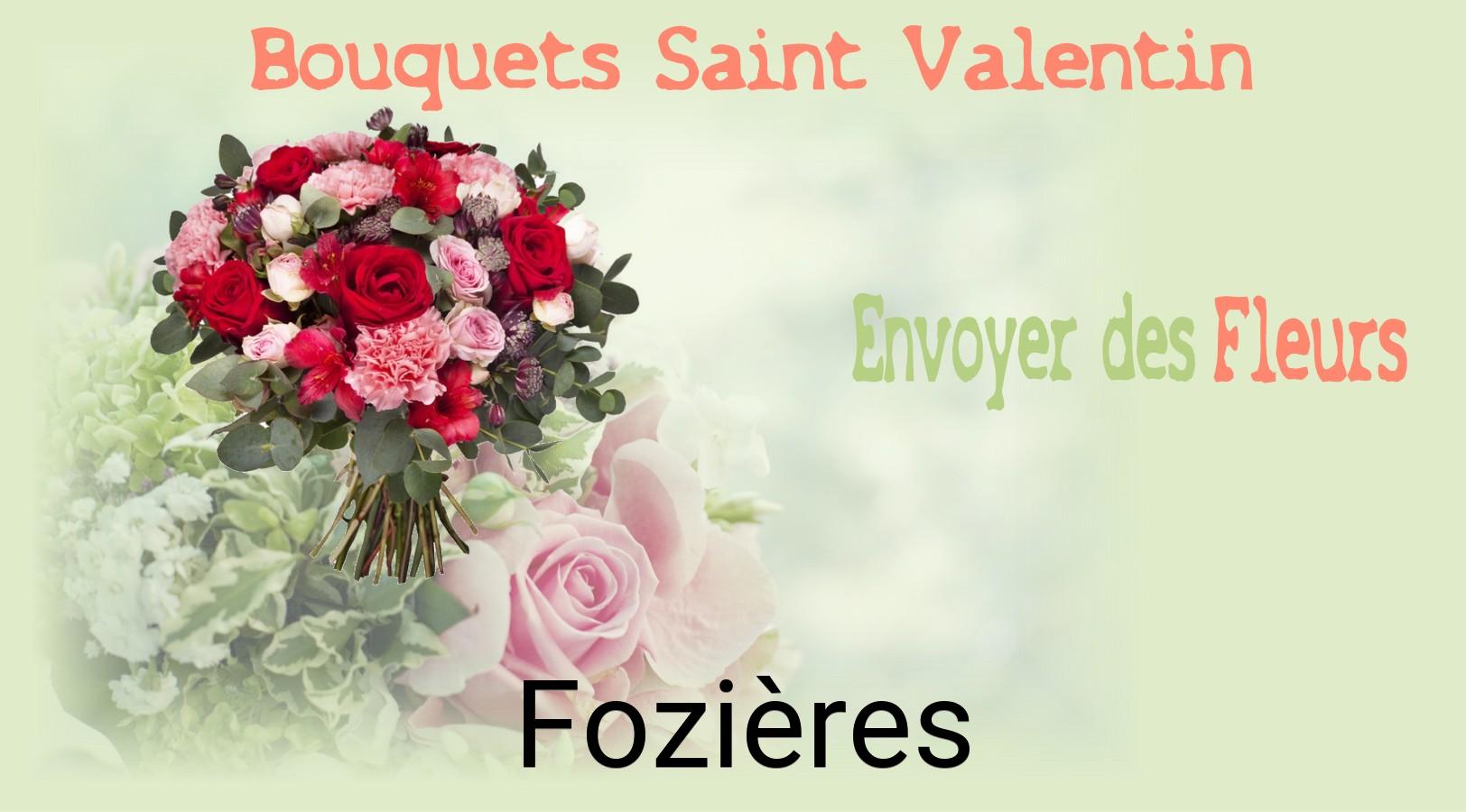 Roses de Saint-Valentin livrées à Fozières